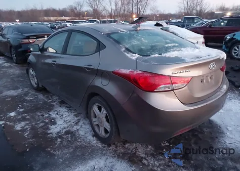 2013 Hyundai Elantra Gls из США, поврежденный, VIN 5NPDH4AE8DH352926